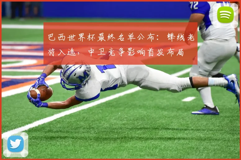 巴西世界杯最终名单公布：锋线老将入选，中卫竞争影响首发布局